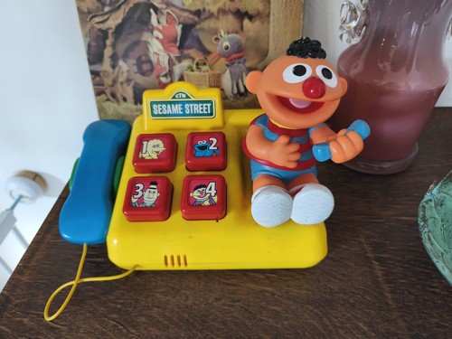 Sesamstraße vintage telefon - sesamstraße,