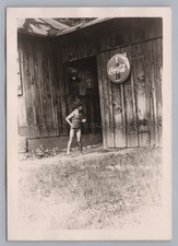 Girl Running Outdoor Pool COCA
