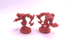 Herr der Ringe 1/72 Figuren - 2 Trolle Troll Mordor Trolls Der Ringkrieg LotR