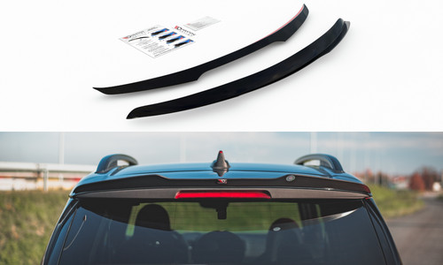 Cup dachspoiler ansatz schwarz - dachspoiler,
