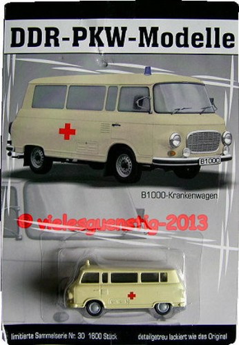 Ddr pkw modell b1000 - modell,