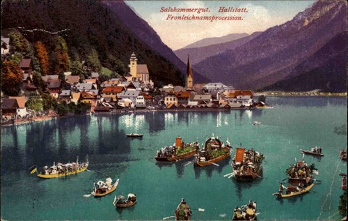 Hallstatt oberösterreich 1919 - hallstatt,
