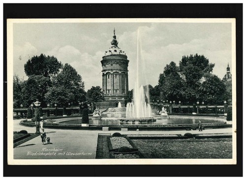 Mannheim friedrichsplatz - ak, mannheim,