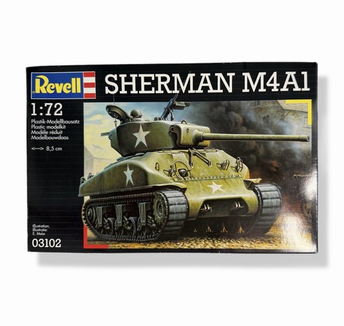 Revell 03102 sherman m4a1 - 03102, 1:72