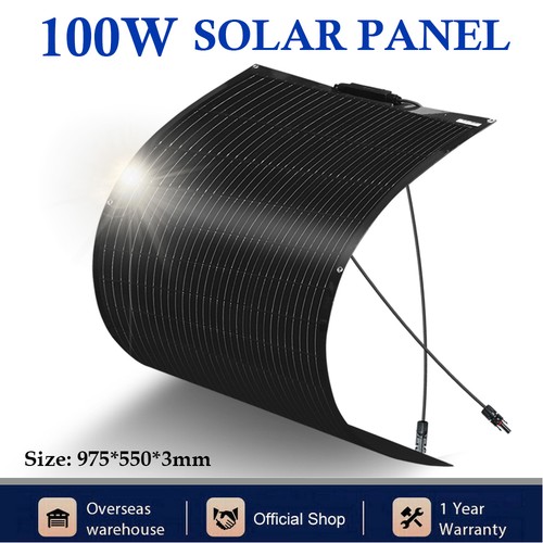 100w solarpanel - 100w,