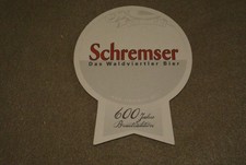 Bierdeckel ,   Schremser , Das Waldviertler Bier