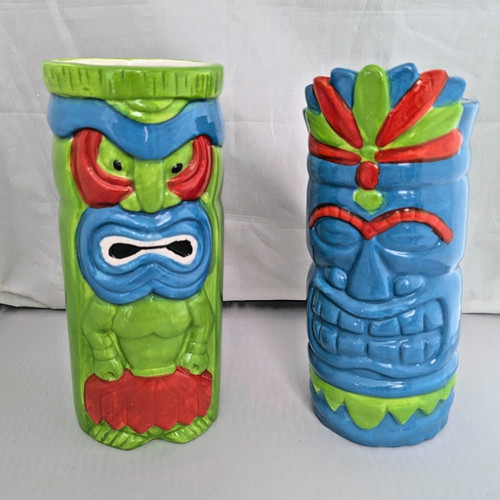 Paar tiki becher cocktail - becher,