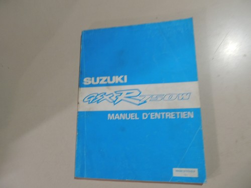 Suzuki gsx 750 1992 manuel - suzuki, w
