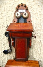 wandtelefon antik, Staatsapparat Nr. 30810 / Jahrhundertwende