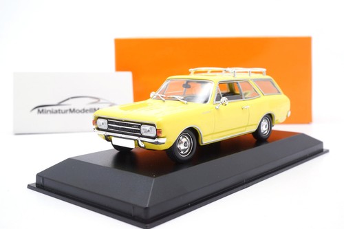 Opel rekord caravan gelb - caravan,