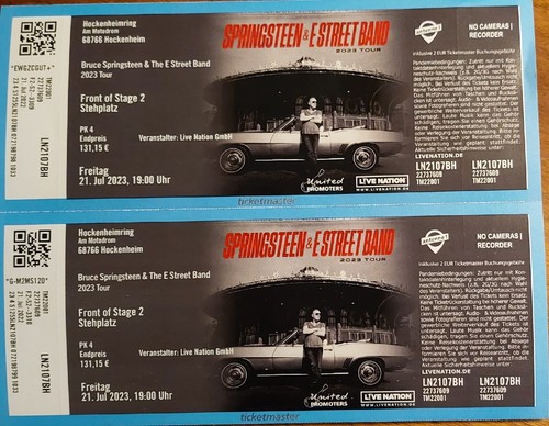Tickets bruce springsteen - tickets,