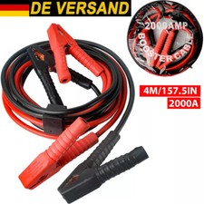 2X Starthilfekabel Überbrückungskabel 4M Starterkabel Batterie KFZ PKW LKW Auto