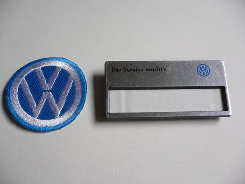 Volkswagen namensschild - volkswagen,