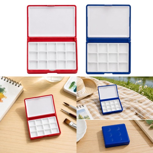 Mini aquarellpalette leer - mini-aquarellpalette,,