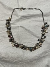 Kette Damen Bettelkette Perlen Hippie Boho Süßwasserperlen