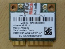 Atheros AR5B22 WCBN7501A-AA