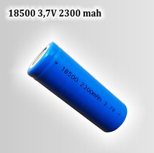 18500 3,7V 2300mah Li-Ion Akku Flat Top Wiederaufladbar (Achtung 18 x 50mm )