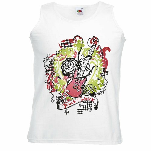 Tank top rock roll - roll, gitarre