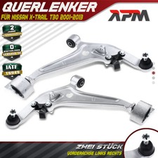 2x Querlenker Radaufhängung Vorne Links Rechts für Nissan X-Trail T30 2001-2013