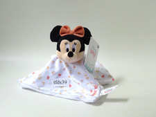 Disney baby Minnie Mouse weiß mit Muster Kuscheltuch Schmusetuch (T231)