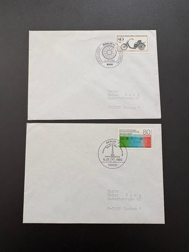Berlin konvolut fdc - konvolut,