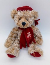 Seltener Vintage Harrods Teddybär sitzend ca. 22 cm groß