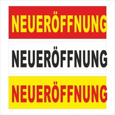 Banner neueröffnung 20 - neueröffnung,