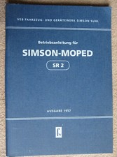 Betriebsanleitung Simson SR2