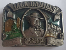 1989 Vintage Jack Daniels Tennessee Whiskey Gürtelschnalle C-190 -neuwer