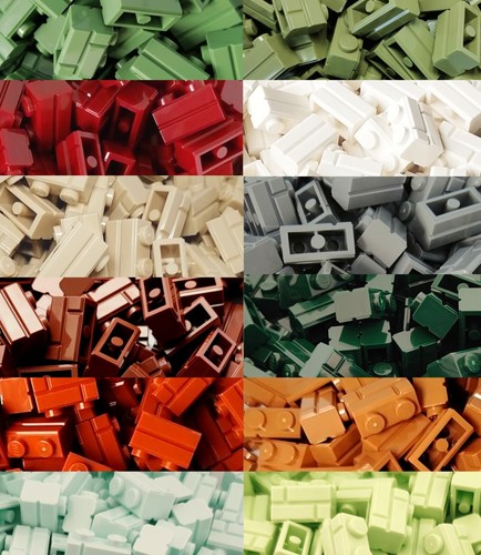 100x lego mauerstein bricks - 100x,