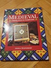 Medieval Cross Stitch Samplers - Angela Wainwright ~ Buch - Anleitungen Sticken