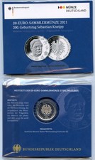 BRD 20 Euro 2021 G Sebastian