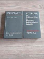 Zeittafel Zur Militärgeschichte Der DDR/Band 1 Und 2