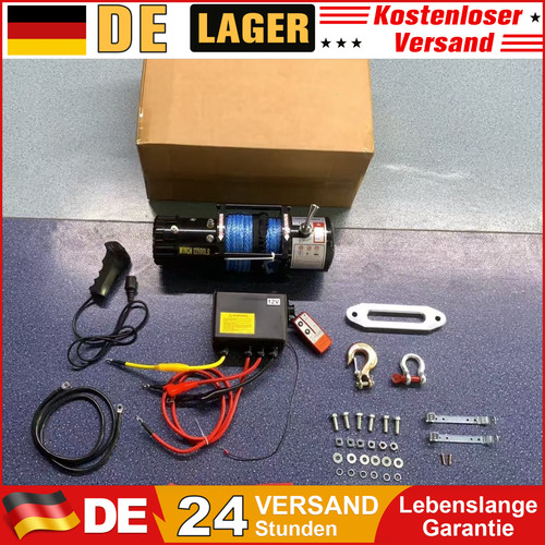 Elektrische seilwinde 13500lbs - elektrische,