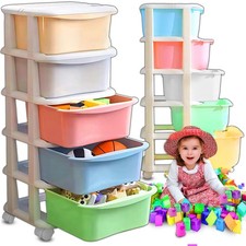 Kinderregal mit 5 Boxen