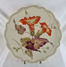 Großer Prunkteller Ø33cm Florales Dekor Rosenthal Selb Pompadour Godesberg 1946