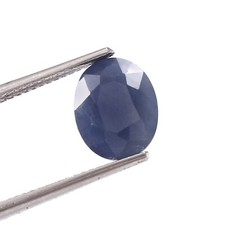 3,51 Ct Blauer Saphir Oval