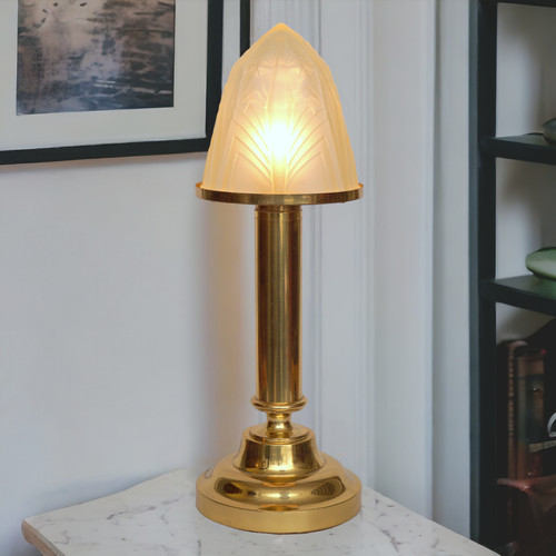Art deco schreibtischleuchte - art,