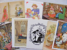 Postkarte Ansichtskarte Kinder alt Märchen Dornröschen Brüder Grimm DDR u.a.