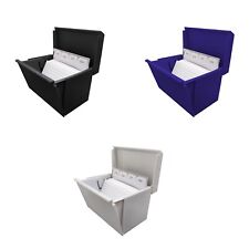 Karteikasten gefüllt farbig