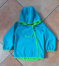 Kindermode unisex Softshelljacke neuwertig Jako-o Größe 92 98 türkis grün