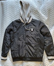 NFL, Raiders, Satin, Kapuzen