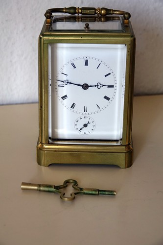 Antike französische reiseuhr - antike,