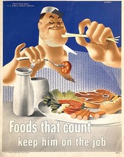 Original Vintage WWII Poster