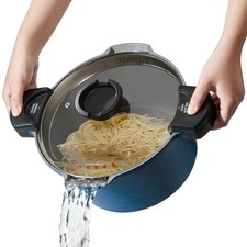 Nudeltopf mit Siebeinsatz