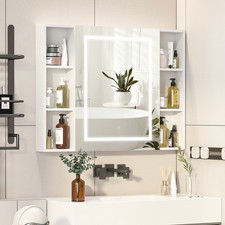 Badezimmerschrank mit spiegel - mit,