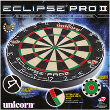 Unicorn Steeldart Board Eclipse Pro 2, Dartscheibe, Bristle Board 