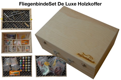 Fliegenbindeset deluxe - fliegenbindeset,