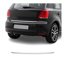 Kofferraumleiste Heckklappe Leiste für VW Polo 6R 2009-2017 Edelstahl Chrom