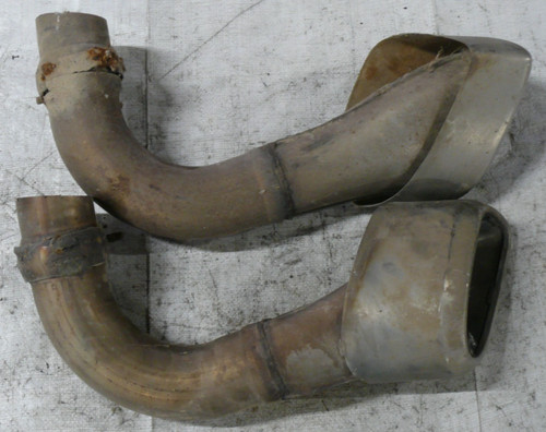 Auspuffblende links rechts - auspuffblende,